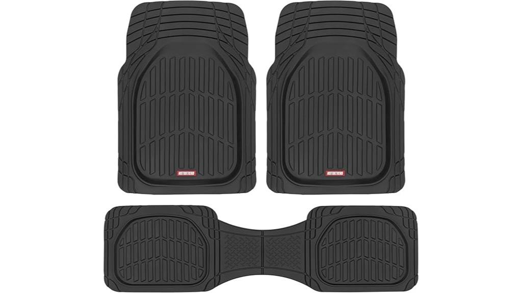 black flextough floor mats