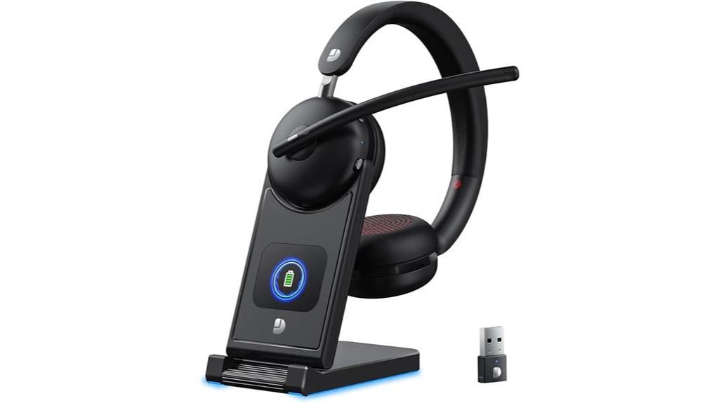 bluetooth noise cancelling headset