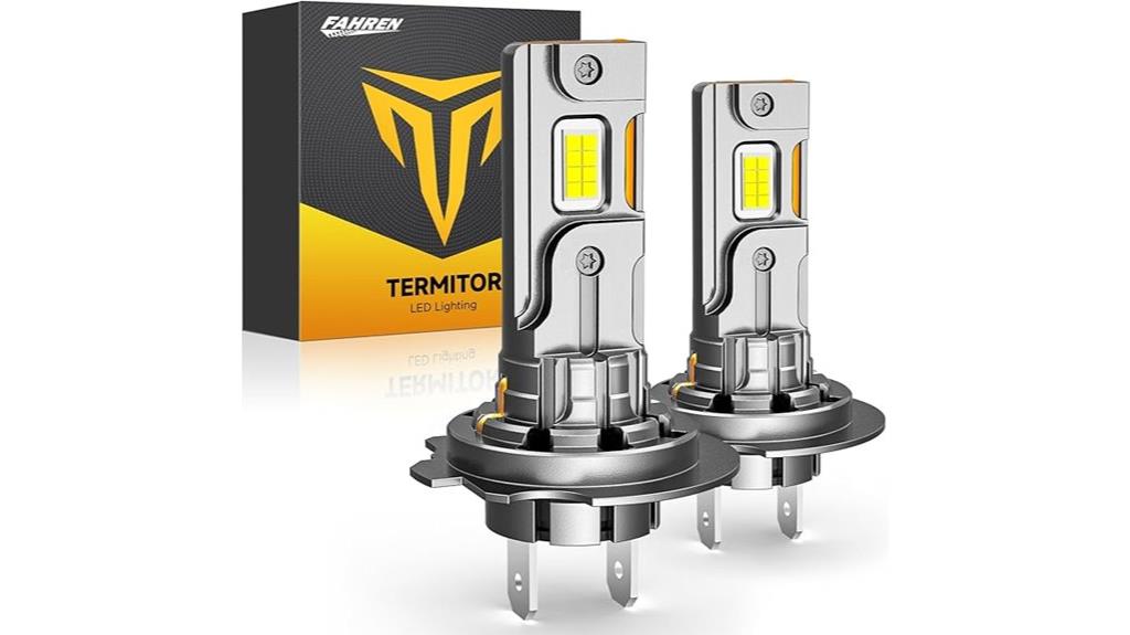 bright upgraded fog lights