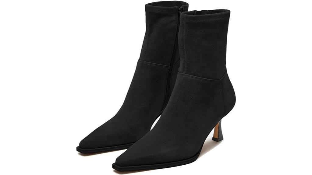 brown suede fall boots