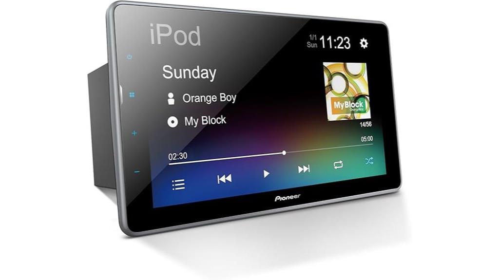 capacitive touchscreen car stereo