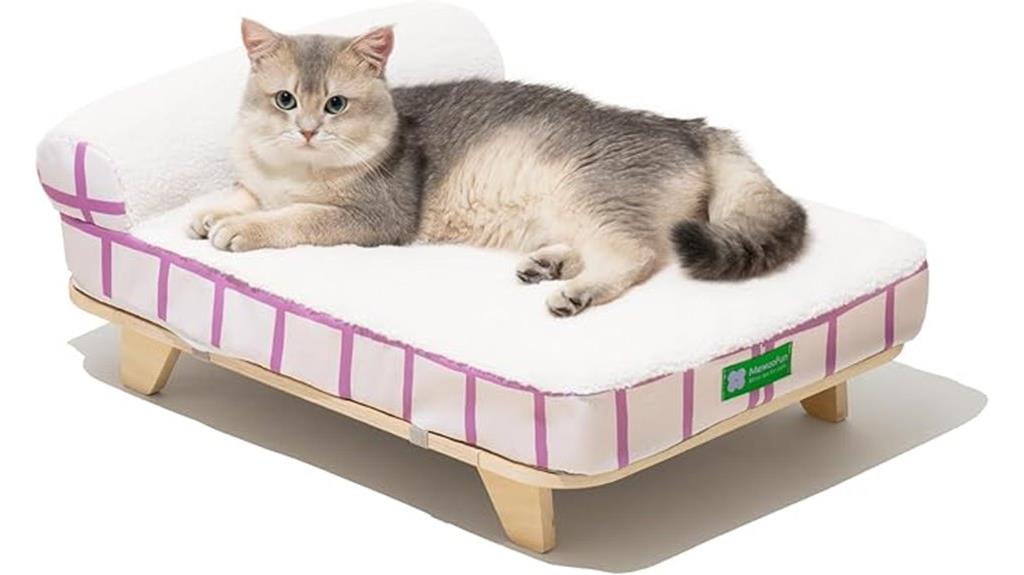 cat couch with removable cover
