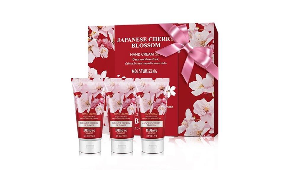 cherry blossom hand cream