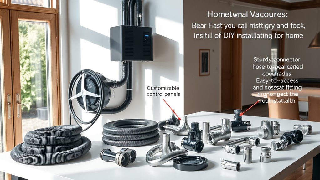 choosing easy to install central vacuum