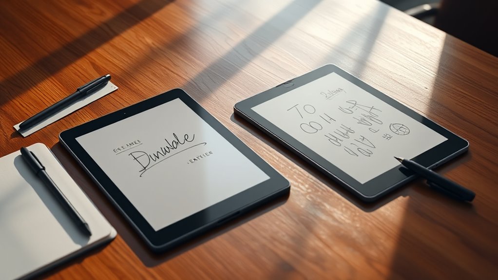 choosing the right e ink tablet