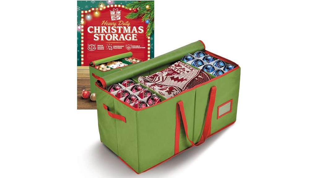 christmas ornament storage box