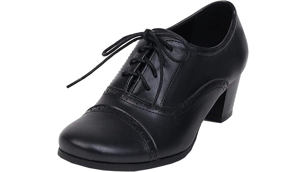 chunky lace up vintage shoes
