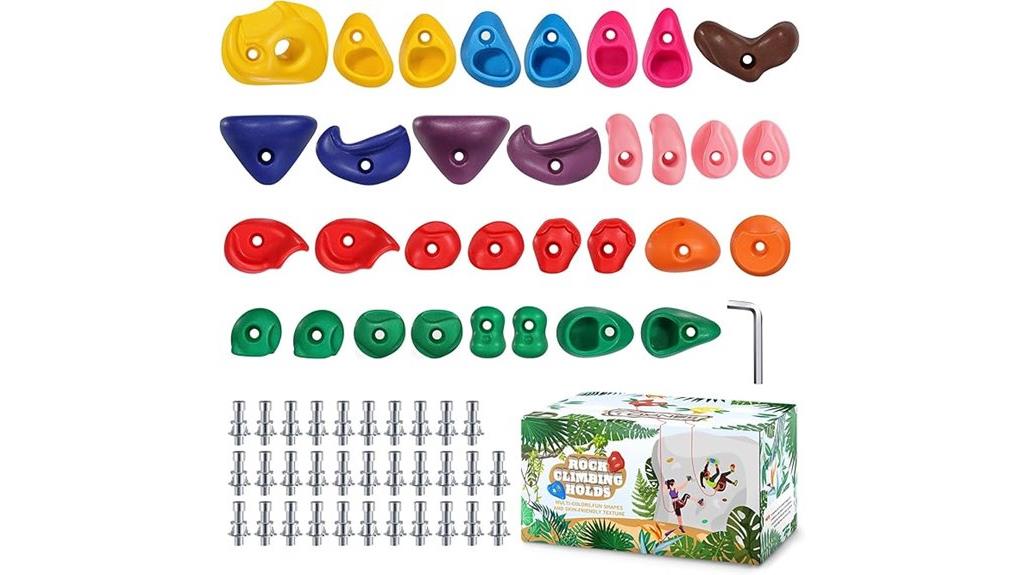 climbing holds set