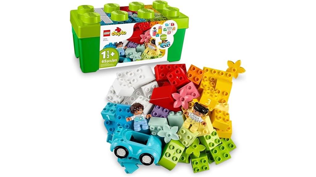 colorful building brick set
