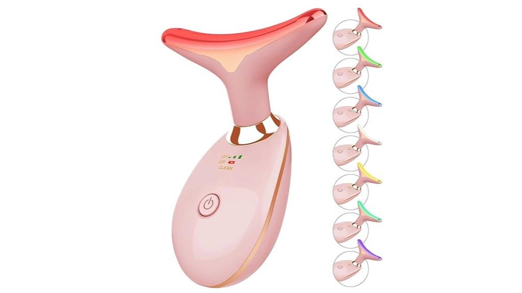 colorful face massage therapy
