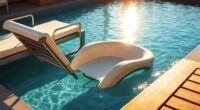 comfortable water seating options
