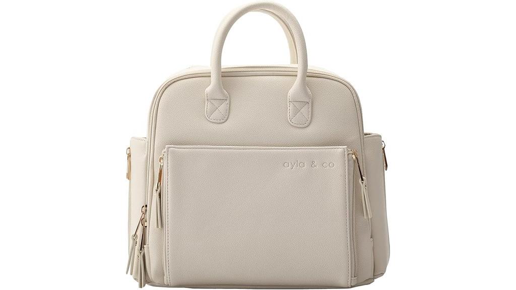 compact diaper bag features