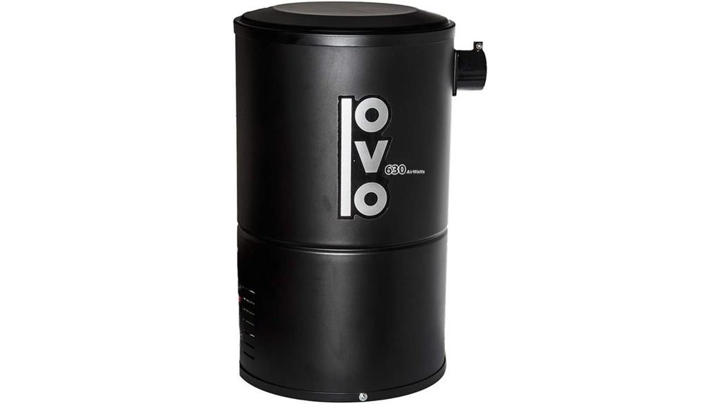 compact ovo central vacuum