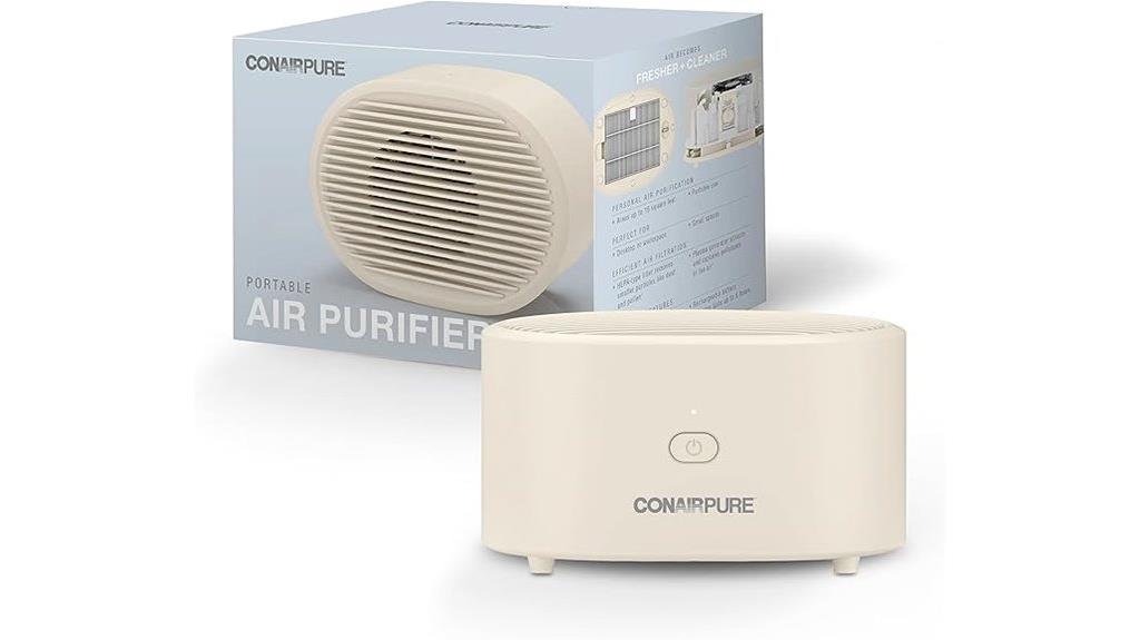 compact personal air purifier