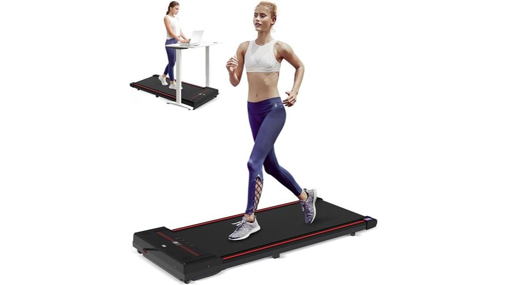 compact under desk treadmill