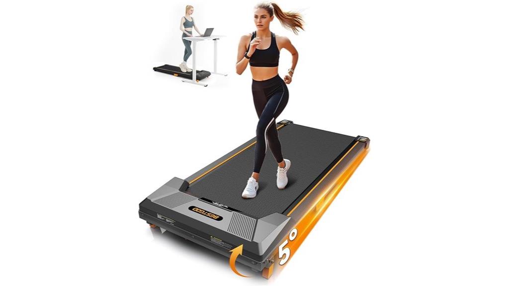 compact under desk treadmill