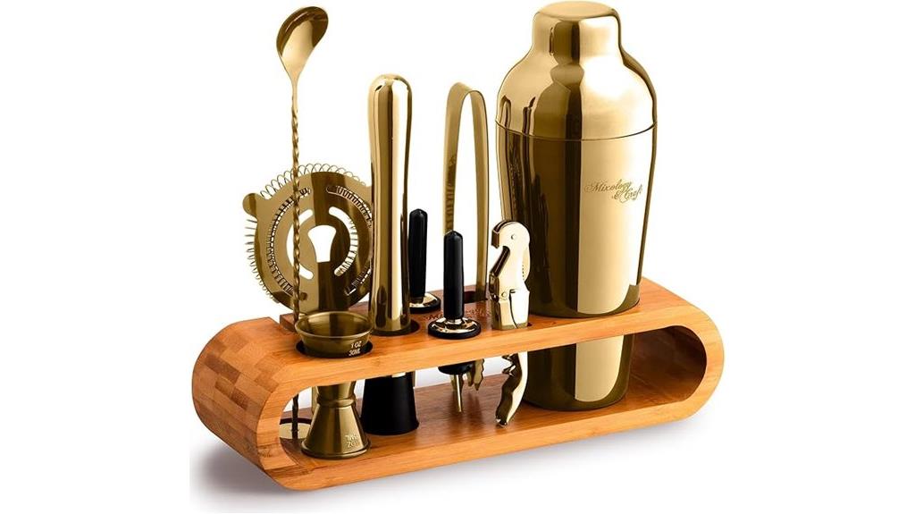 complete bartending tool set