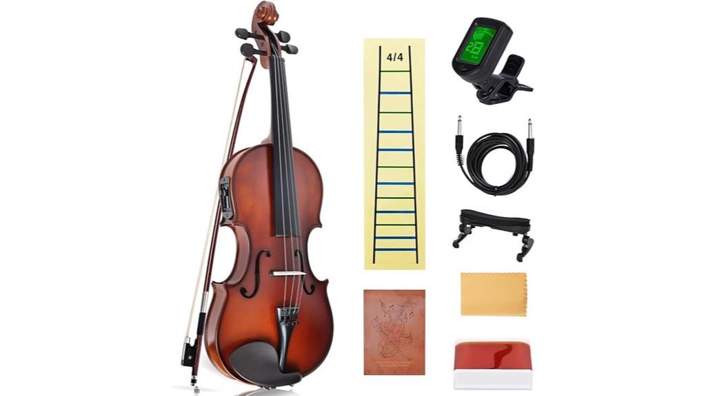 complete electric violin set