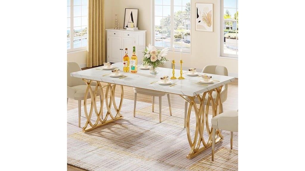 contemporary tribesigns dining table