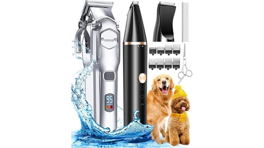 cordless dog grooming kit