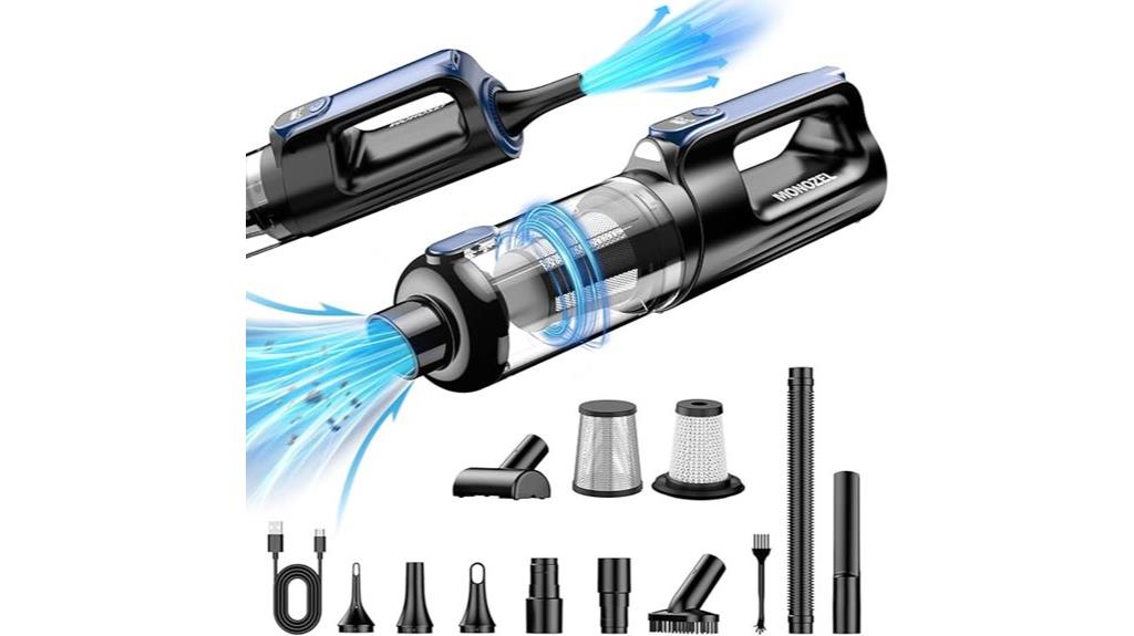 cordless handheld vacuum with led