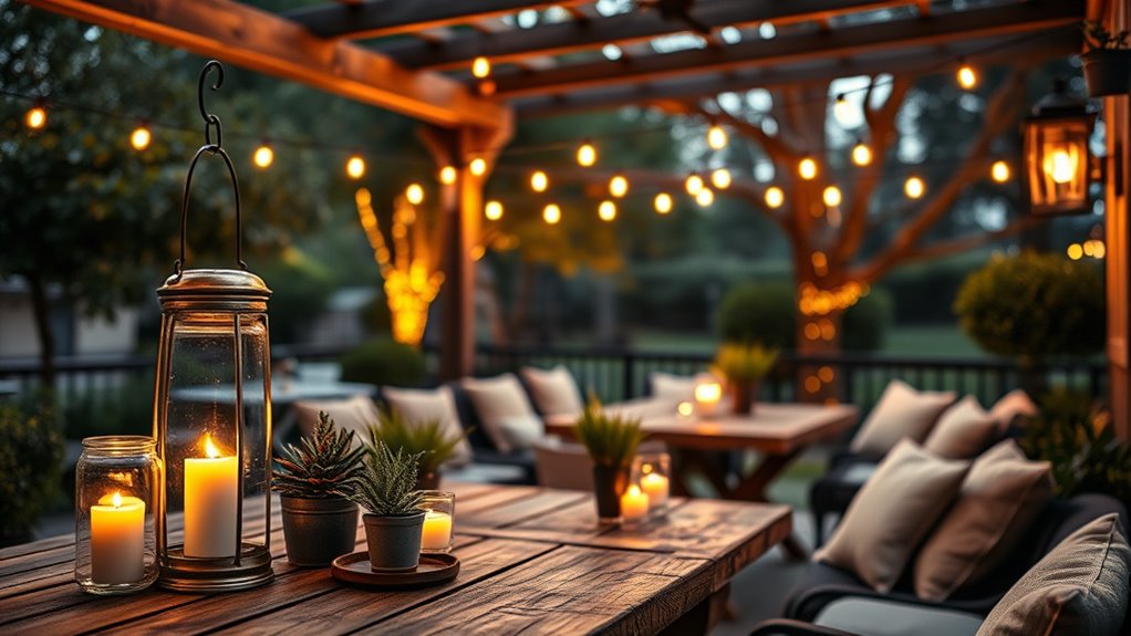 create cozy ambient lighting