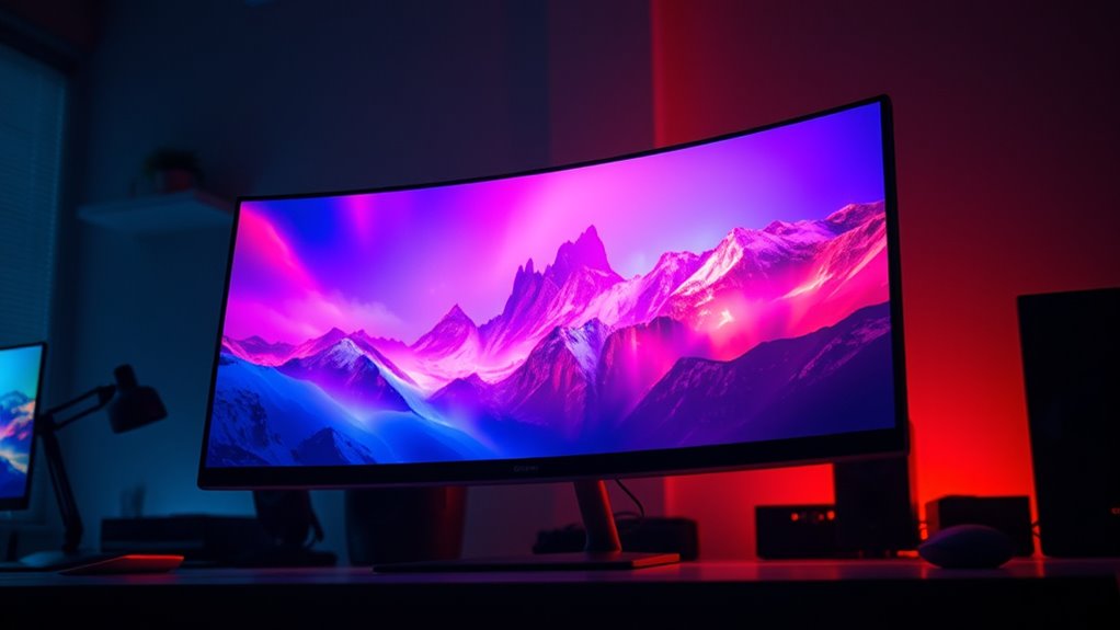 curvature size resolution comfort