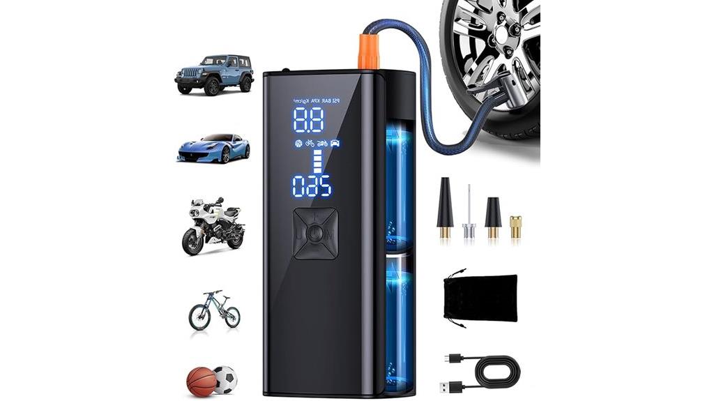 digital pressure gauge inflator