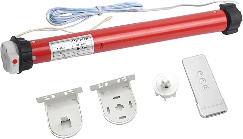 diy 24v shade motor