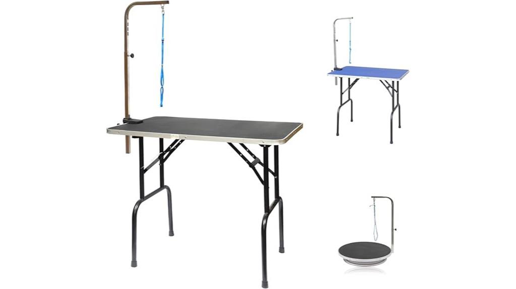 dog grooming table