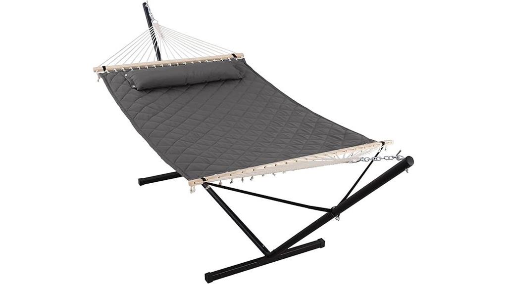 double hammock with stand