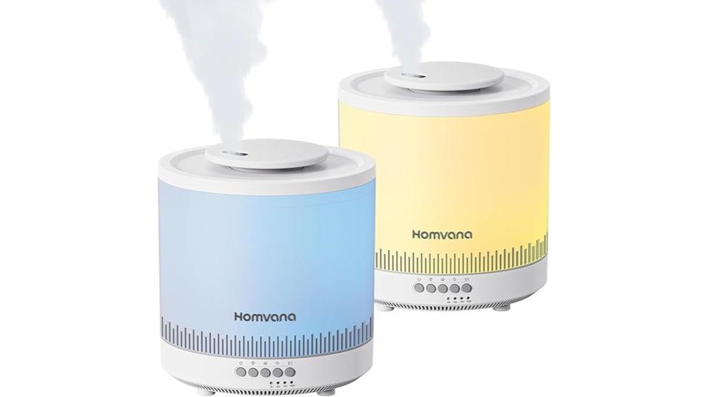 dual 1 8l bedroom humidifiers
