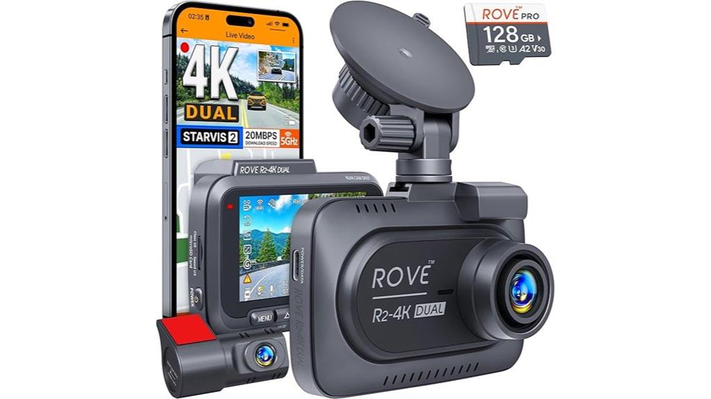 dual dash cam set