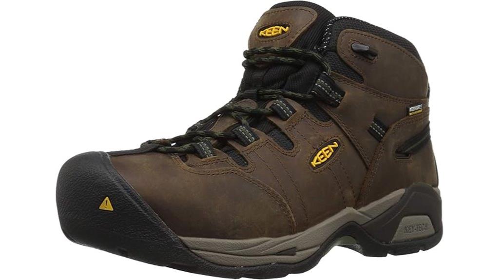 durable waterproof steel toe