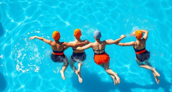 easy synchronized swimming moves