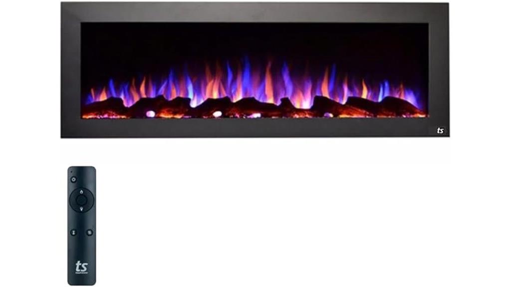 electric fireplace without heat