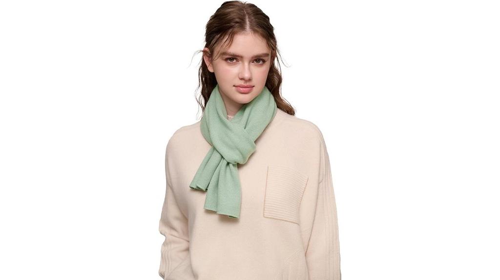 elegant unisex cashmere scarf