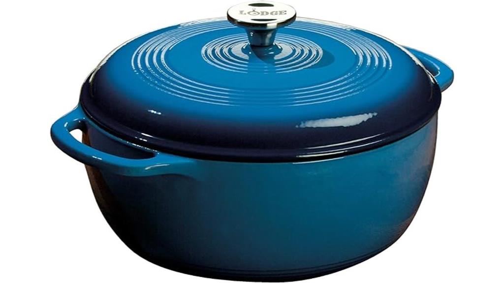 enameled 6 quart dutch oven