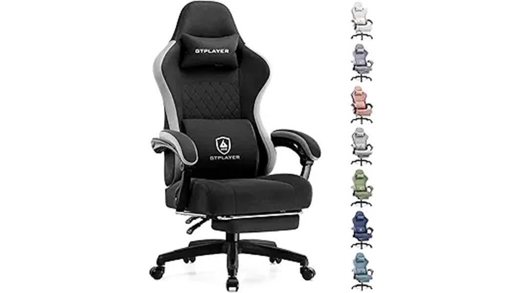 ergonomic gaming seat