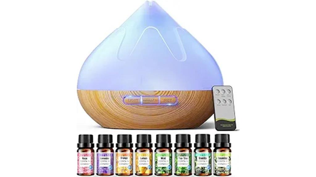 essential oil diffuser set