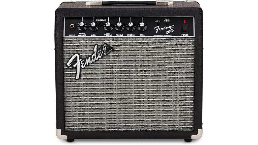 fender 20w guitar amp
