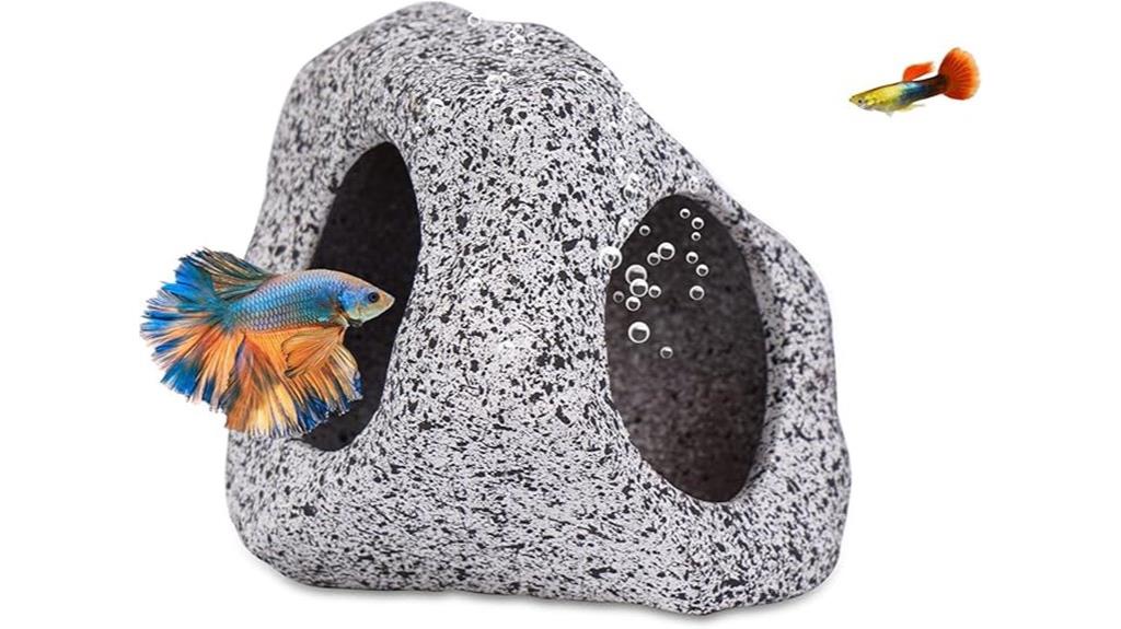 fish tank cave decor