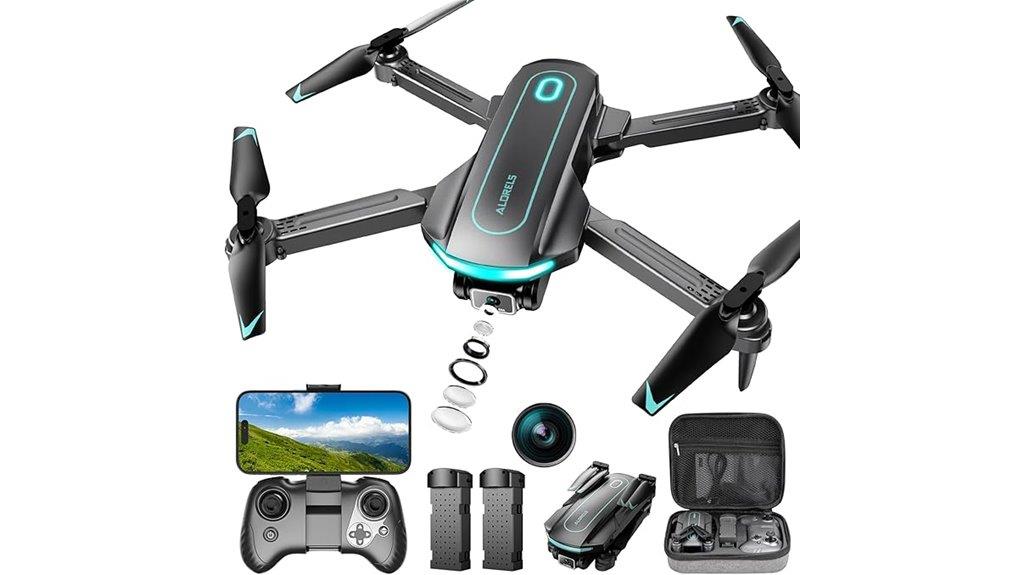 foldable 1080p camera drone