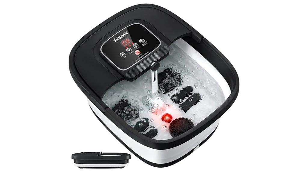 foot spa with heat