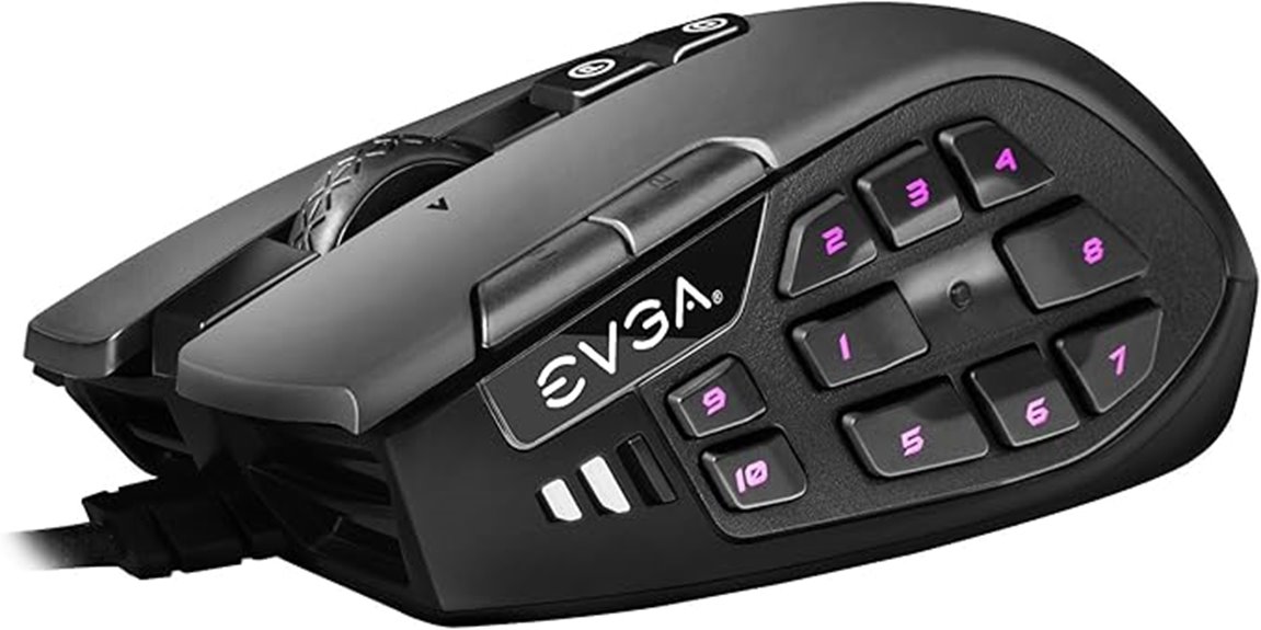 gaming mouse with evga x15