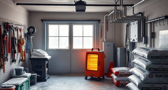 garage basement winter maintenance