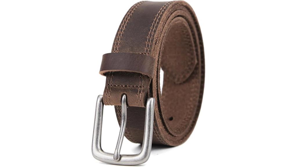 genuine leather casual belt