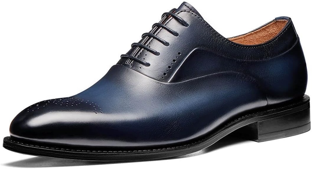 genuine leather oxford shoes