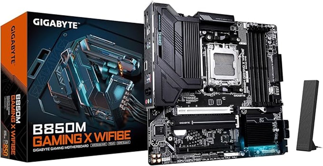 gigabyte b850m gaming motherboard