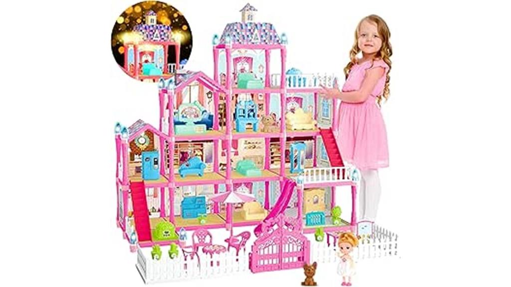 girls doll house set